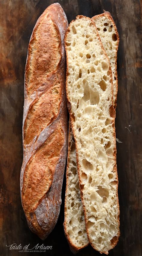 authentic french baguette recipe.